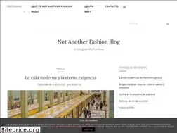 Sites similar to notanotherfashionblog.es