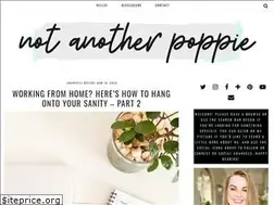 Sites similar to notanotherpoppie.com