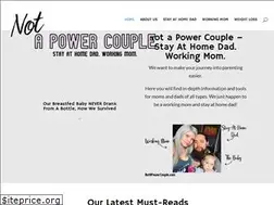 Sites similar to notapowercouple.com