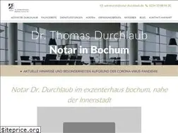 Sites similar to notar-durchlaub.de