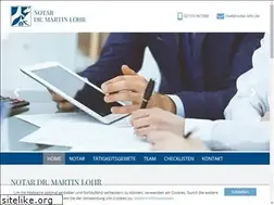 Sites similar to notar-lohr.de