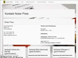 Sites similar to notar-preis.de