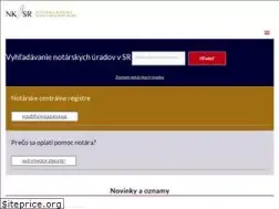 Sites similar to notar.sk