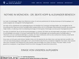 Sites similar to notare-kopp-benesch.de