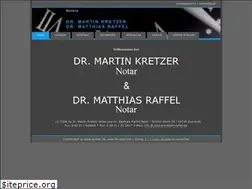 Sites similar to notare-kretzer-raffel.de