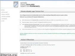 Sites similar to notare-ruhland-ruhwinkel.de