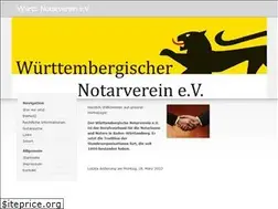 Sites similar to notare-wuerttemberg.de