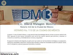 Sites similar to notaria113df.com.mx