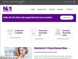 Sites similar to notaria11cancun.com