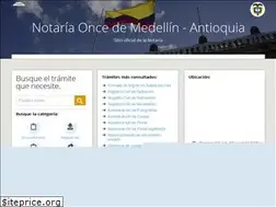 Sites similar to notaria11medellin.com.co