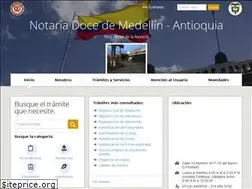 Sites similar to notaria12medellin.com.co