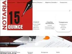 Sites similar to notaria15.org