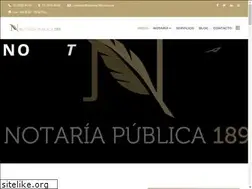Sites similar to notaria189.com.mx