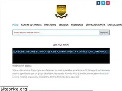 Sites similar to notaria19bogota.com
