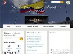 Sites similar to notaria19medellin.com.co