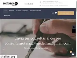 Sites similar to notaria24medellin.com
