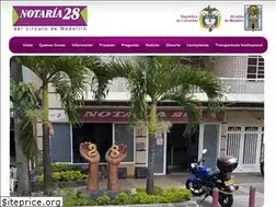 Sites similar to notaria28demedellin.com.co