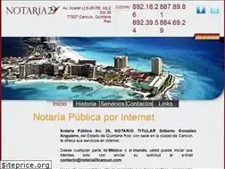 Sites similar to notaria29cancun.com