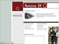 Sites similar to notaria29med.com.co