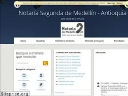Sites similar to notaria2medellin.com.co