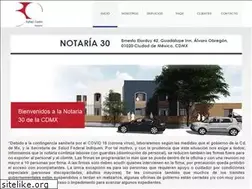 Sites similar to notaria30.mx