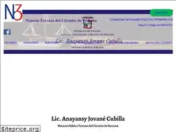 Sites similar to notaria3panama.com