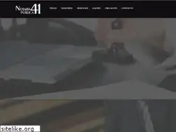 Sites similar to notaria41.com