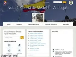 Sites similar to notaria4medellin.com.co