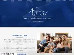 Sites similar to notaria51.mx