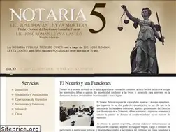 Sites similar to notaria5tijuana.com