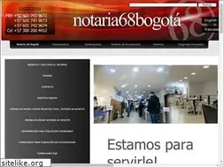 Sites similar to notaria68bogota.com