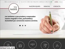Sites similar to notaria75qroo.com