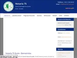 Sites similar to notaria75uio.com
