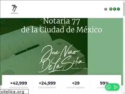 Sites similar to notaria77.com