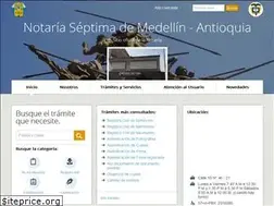 Sites similar to notaria7medellin.com.co