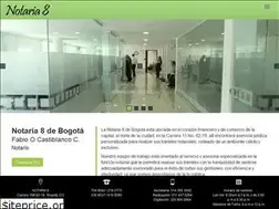 Sites similar to notaria8.com.co