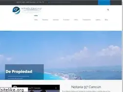 Sites similar to notaria97cancun.com