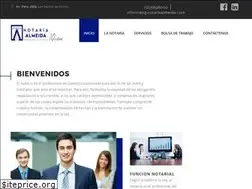 Sites similar to notariaalmeida.com