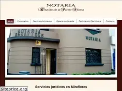 Sites similar to notariabenavides.com