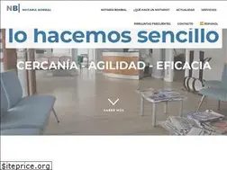 Sites similar to notariabombal.com