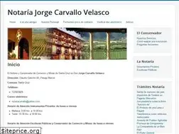 Sites similar to notariacarvallo.cl
