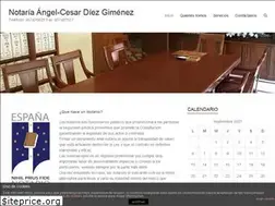 Sites similar to notariacesardiez.es