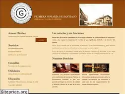 Sites similar to notariacuadragazmuri.cl