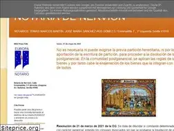Sites similar to notariadesevillanervion.com
