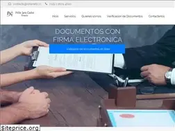 Sites similar to notariafelixjaracadot.cl