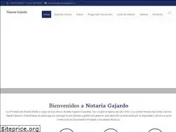 Sites similar to notariagajardo.cl