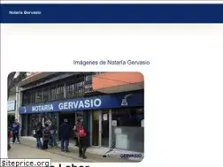 Sites similar to notariagervasio.cl