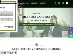 Sites similar to notariaherreracarrera.com