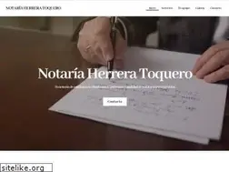 Sites similar to notariaherreratoquero.es