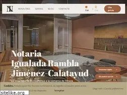 Sites similar to notariaigualadarambla.com